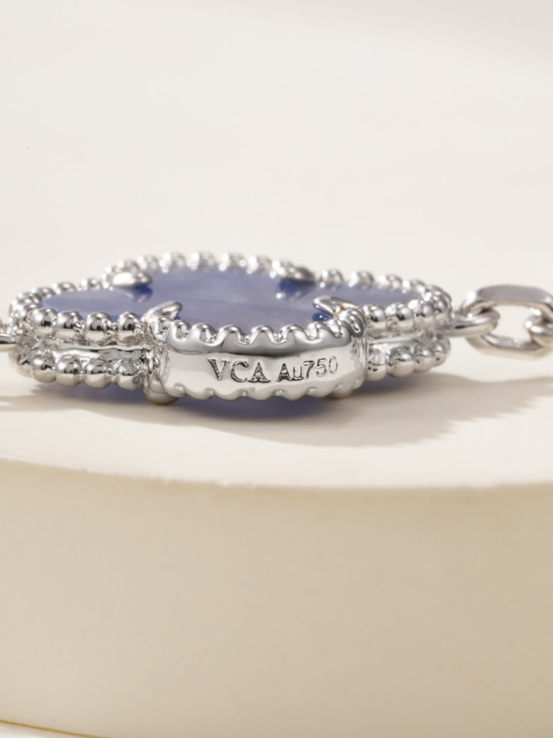Van Cleef & Arpels Alhambra Blue Sapphire Bracelet